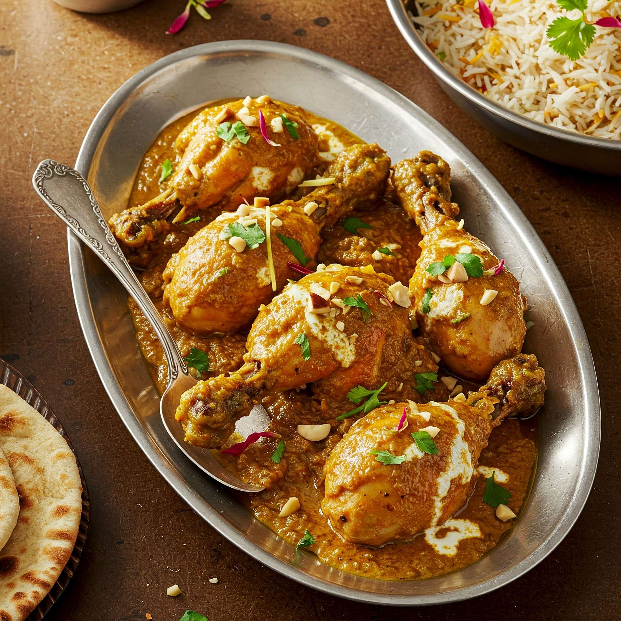 Murg Musallam chicken drumsticks version